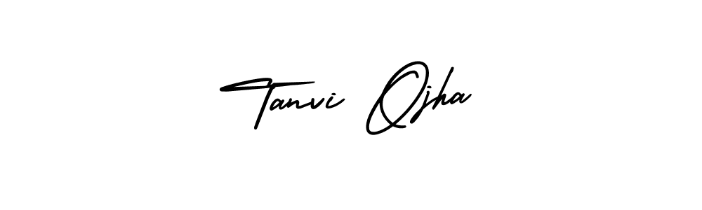 Use a signature maker to create a handwritten signature online. With this signature software, you can design (AmerikaSignatureDemo-Regular) your own signature for name Tanvi Ojha. Tanvi Ojha signature style 3 images and pictures png