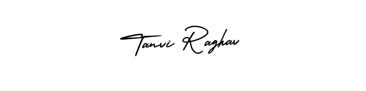 Create a beautiful signature design for name Tanvi Raghav. With this signature (AmerikaSignatureDemo-Regular) fonts, you can make a handwritten signature for free. Tanvi Raghav signature style 3 images and pictures png