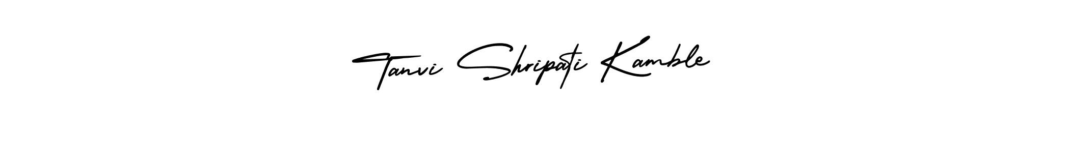 Best and Professional Signature Style for Tanvi Shripati Kamble. AmerikaSignatureDemo-Regular Best Signature Style Collection. Tanvi Shripati Kamble signature style 3 images and pictures png