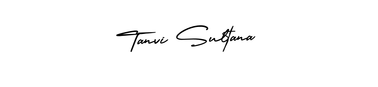 Use a signature maker to create a handwritten signature online. With this signature software, you can design (AmerikaSignatureDemo-Regular) your own signature for name Tanvi Sultana. Tanvi Sultana signature style 3 images and pictures png