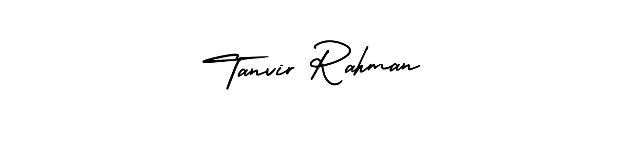 Design your own signature with our free online signature maker. With this signature software, you can create a handwritten (AmerikaSignatureDemo-Regular) signature for name Tanvir Rahman. Tanvir Rahman signature style 3 images and pictures png