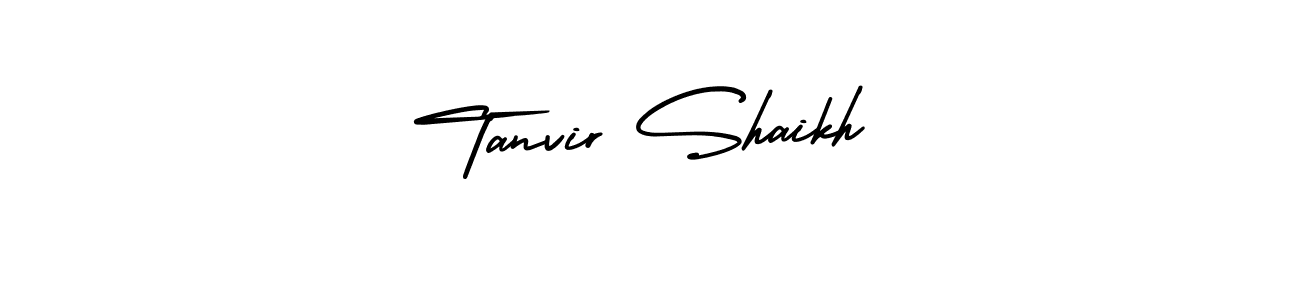 Also You can easily find your signature by using the search form. We will create Tanvir Shaikh name handwritten signature images for you free of cost using AmerikaSignatureDemo-Regular sign style. Tanvir Shaikh signature style 3 images and pictures png