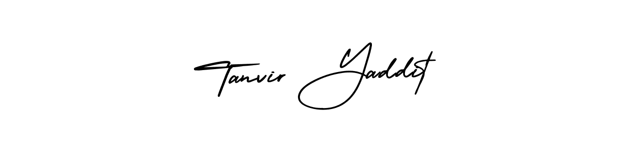 Also You can easily find your signature by using the search form. We will create Tanvir Yaddit name handwritten signature images for you free of cost using AmerikaSignatureDemo-Regular sign style. Tanvir Yaddit signature style 3 images and pictures png