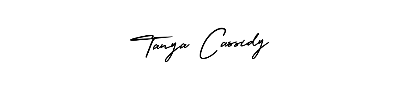 if you are searching for the best signature style for your name Tanya Cassidy. so please give up your signature search. here we have designed multiple signature styles  using AmerikaSignatureDemo-Regular. Tanya Cassidy signature style 3 images and pictures png