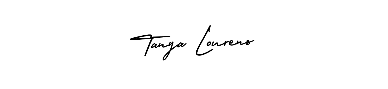 Check out images of Autograph of Tanya Lourens name. Actor Tanya Lourens Signature Style. AmerikaSignatureDemo-Regular is a professional sign style online. Tanya Lourens signature style 3 images and pictures png