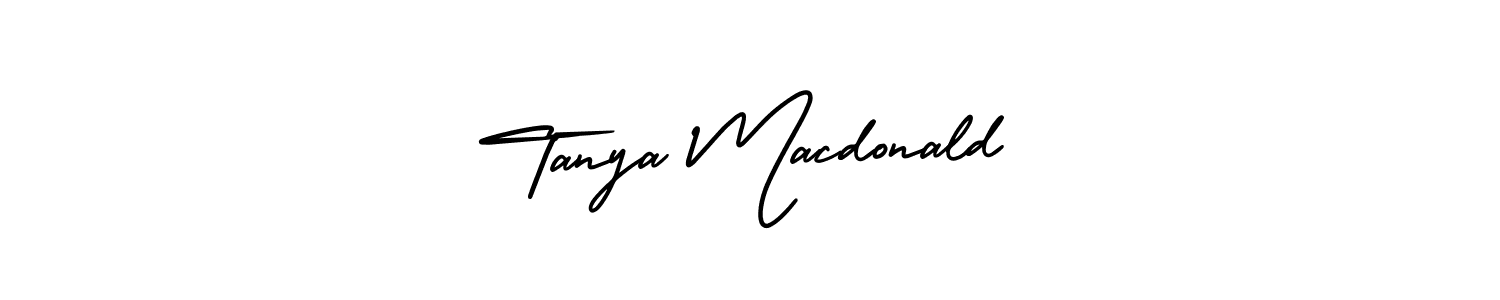Make a beautiful signature design for name Tanya Macdonald. Use this online signature maker to create a handwritten signature for free. Tanya Macdonald signature style 3 images and pictures png