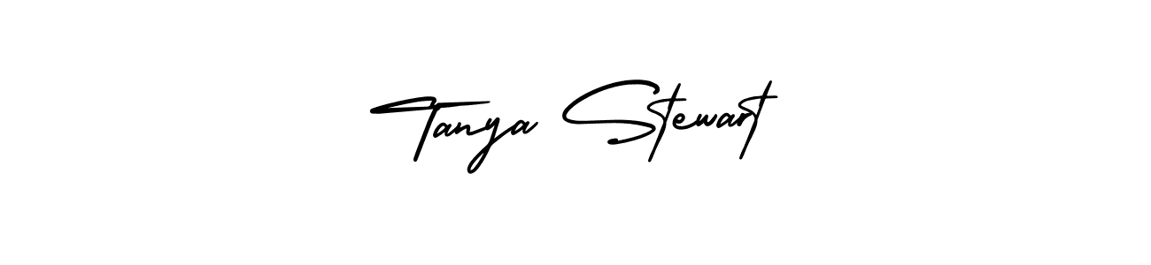 Make a short Tanya Stewart signature style. Manage your documents anywhere anytime using AmerikaSignatureDemo-Regular. Create and add eSignatures, submit forms, share and send files easily. Tanya Stewart signature style 3 images and pictures png