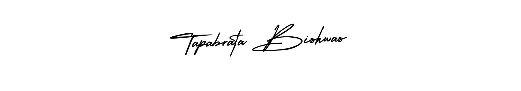 Create a beautiful signature design for name Tapabrata Bishwas. With this signature (AmerikaSignatureDemo-Regular) fonts, you can make a handwritten signature for free. Tapabrata Bishwas signature style 3 images and pictures png
