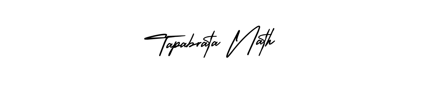 if you are searching for the best signature style for your name Tapabrata Nath. so please give up your signature search. here we have designed multiple signature styles  using AmerikaSignatureDemo-Regular. Tapabrata Nath signature style 3 images and pictures png