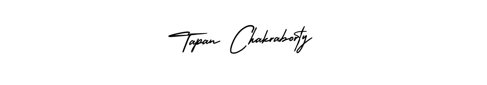 How to make Tapan Chakraborty signature? AmerikaSignatureDemo-Regular is a professional autograph style. Create handwritten signature for Tapan Chakraborty name. Tapan Chakraborty signature style 3 images and pictures png