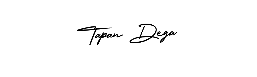 Also You can easily find your signature by using the search form. We will create Tapan Dega name handwritten signature images for you free of cost using AmerikaSignatureDemo-Regular sign style. Tapan Dega signature style 3 images and pictures png