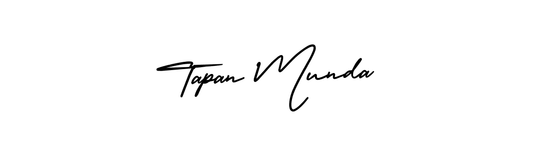 Also You can easily find your signature by using the search form. We will create Tapan Munda name handwritten signature images for you free of cost using AmerikaSignatureDemo-Regular sign style. Tapan Munda signature style 3 images and pictures png