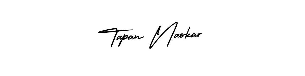 Make a beautiful signature design for name Tapan Naskar. With this signature (AmerikaSignatureDemo-Regular) style, you can create a handwritten signature for free. Tapan Naskar signature style 3 images and pictures png