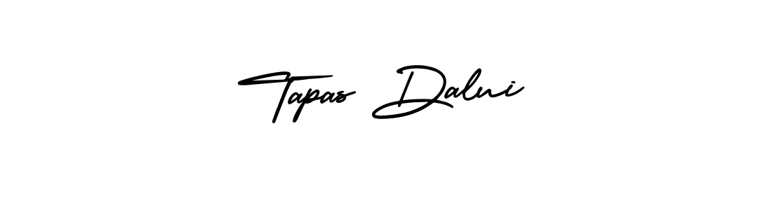 Create a beautiful signature design for name Tapas Dalui. With this signature (AmerikaSignatureDemo-Regular) fonts, you can make a handwritten signature for free. Tapas Dalui signature style 3 images and pictures png