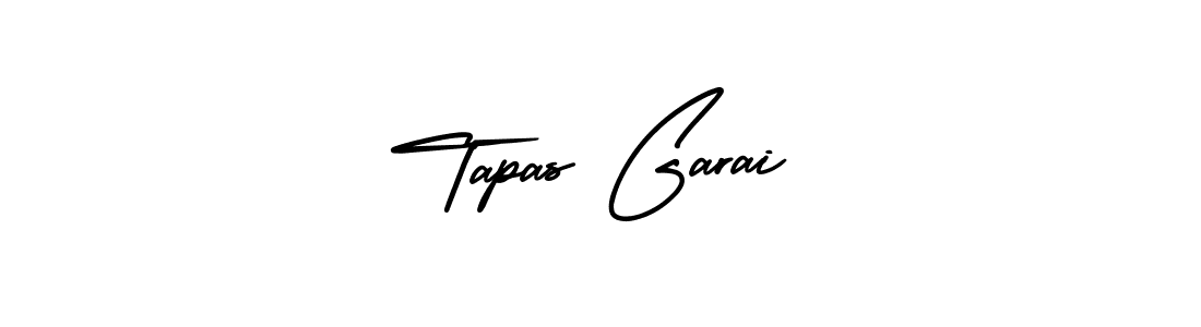 How to make Tapas Garai signature? AmerikaSignatureDemo-Regular is a professional autograph style. Create handwritten signature for Tapas Garai name. Tapas Garai signature style 3 images and pictures png