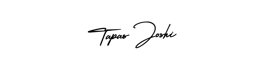 Use a signature maker to create a handwritten signature online. With this signature software, you can design (AmerikaSignatureDemo-Regular) your own signature for name Tapas Joshi. Tapas Joshi signature style 3 images and pictures png