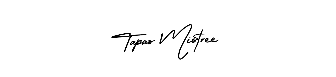 Tapas Mistree stylish signature style. Best Handwritten Sign (AmerikaSignatureDemo-Regular) for my name. Handwritten Signature Collection Ideas for my name Tapas Mistree. Tapas Mistree signature style 3 images and pictures png