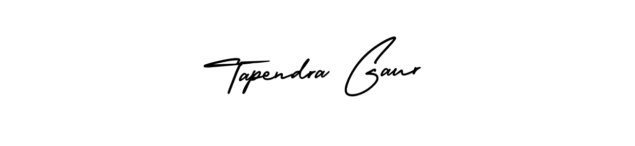 AmerikaSignatureDemo-Regular is a professional signature style that is perfect for those who want to add a touch of class to their signature. It is also a great choice for those who want to make their signature more unique. Get Tapendra Gaur name to fancy signature for free. Tapendra Gaur signature style 3 images and pictures png