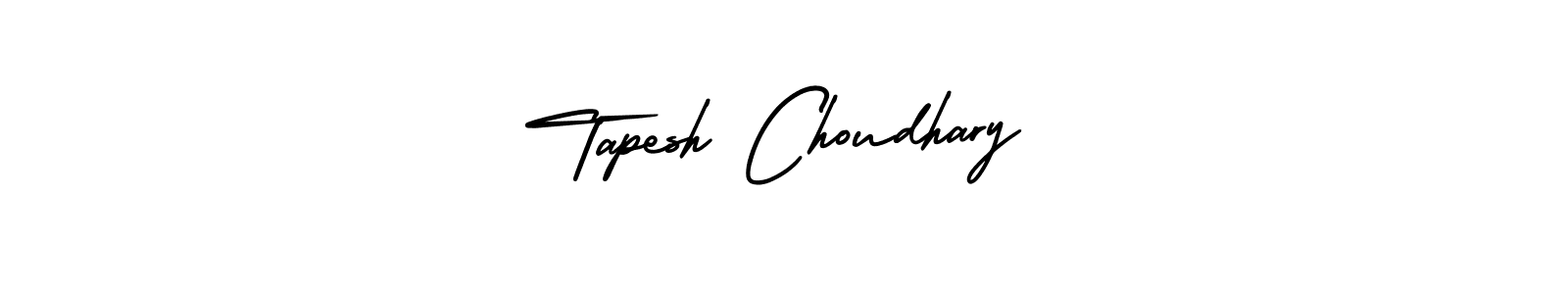 How to make Tapesh Choudhary signature? AmerikaSignatureDemo-Regular is a professional autograph style. Create handwritten signature for Tapesh Choudhary name. Tapesh Choudhary signature style 3 images and pictures png