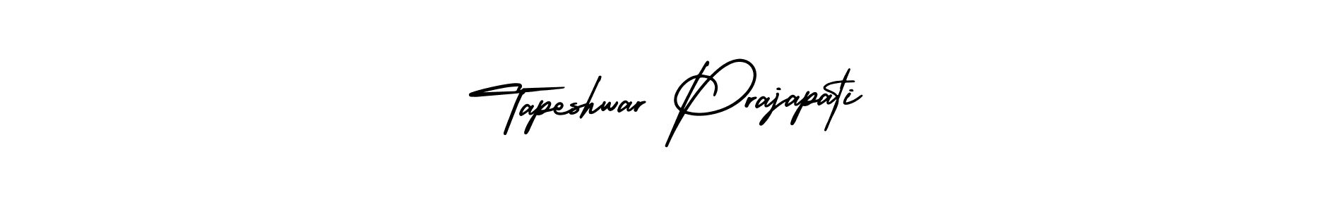 Create a beautiful signature design for name Tapeshwar Prajapati. With this signature (AmerikaSignatureDemo-Regular) fonts, you can make a handwritten signature for free. Tapeshwar Prajapati signature style 3 images and pictures png