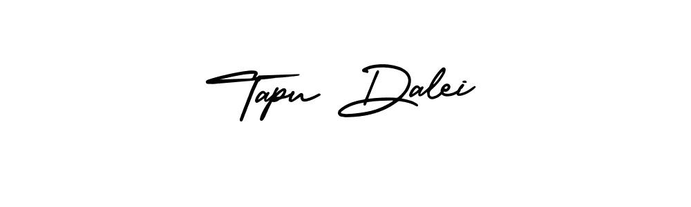 Design your own signature with our free online signature maker. With this signature software, you can create a handwritten (AmerikaSignatureDemo-Regular) signature for name Tapu Dalei. Tapu Dalei signature style 3 images and pictures png