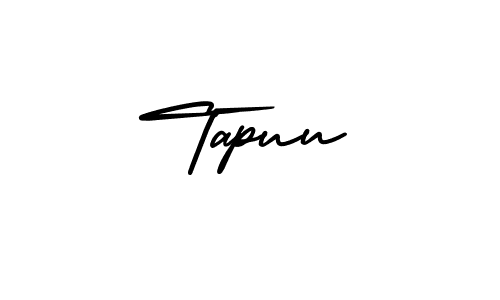 Tapuu stylish signature style. Best Handwritten Sign (AmerikaSignatureDemo-Regular) for my name. Handwritten Signature Collection Ideas for my name Tapuu. Tapuu signature style 3 images and pictures png