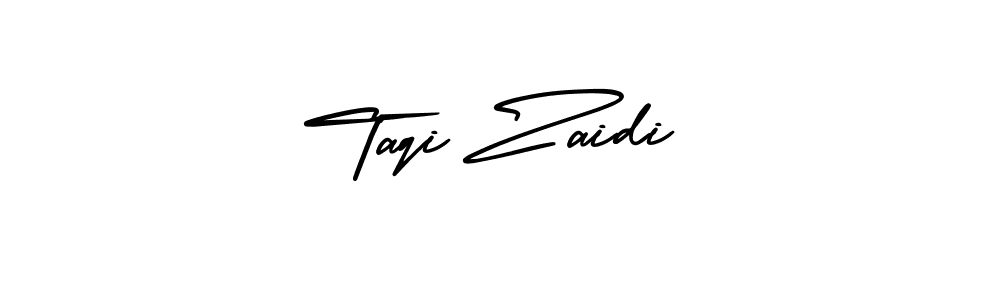 How to Draw Taqi Zaidi signature style? AmerikaSignatureDemo-Regular is a latest design signature styles for name Taqi Zaidi. Taqi Zaidi signature style 3 images and pictures png