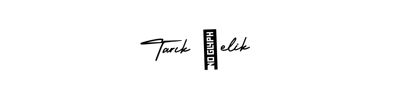 Design your own signature with our free online signature maker. With this signature software, you can create a handwritten (AmerikaSignatureDemo-Regular) signature for name Tarık Çelik. Tarık Çelik signature style 3 images and pictures png