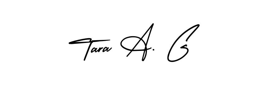 How to make Tara A. G signature? AmerikaSignatureDemo-Regular is a professional autograph style. Create handwritten signature for Tara A. G name. Tara A. G signature style 3 images and pictures png