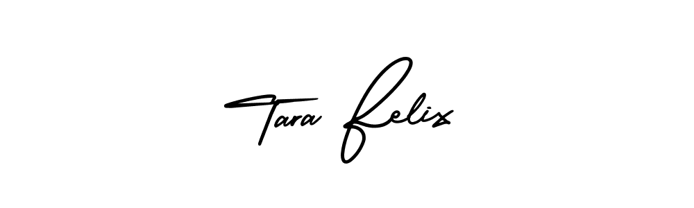 Best and Professional Signature Style for Tara Felix. AmerikaSignatureDemo-Regular Best Signature Style Collection. Tara Felix signature style 3 images and pictures png