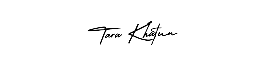 AmerikaSignatureDemo-Regular is a professional signature style that is perfect for those who want to add a touch of class to their signature. It is also a great choice for those who want to make their signature more unique. Get Tara Khatun name to fancy signature for free. Tara Khatun signature style 3 images and pictures png