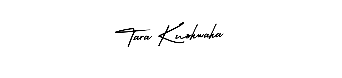 It looks lik you need a new signature style for name Tara Kushwaha. Design unique handwritten (AmerikaSignatureDemo-Regular) signature with our free signature maker in just a few clicks. Tara Kushwaha signature style 3 images and pictures png