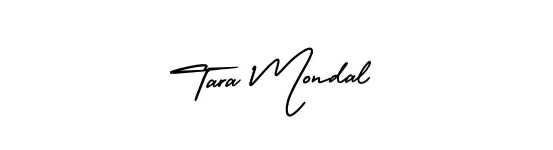 Tara Mondal stylish signature style. Best Handwritten Sign (AmerikaSignatureDemo-Regular) for my name. Handwritten Signature Collection Ideas for my name Tara Mondal. Tara Mondal signature style 3 images and pictures png