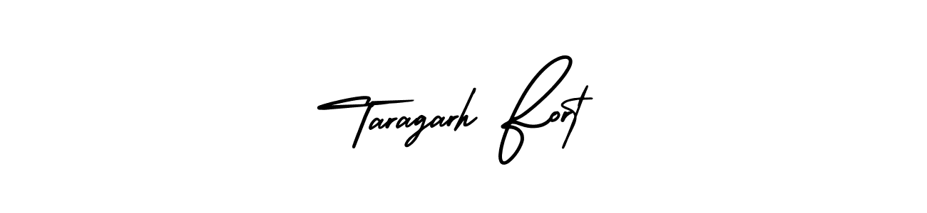 Make a beautiful signature design for name Taragarh Fort. With this signature (AmerikaSignatureDemo-Regular) style, you can create a handwritten signature for free. Taragarh Fort signature style 3 images and pictures png