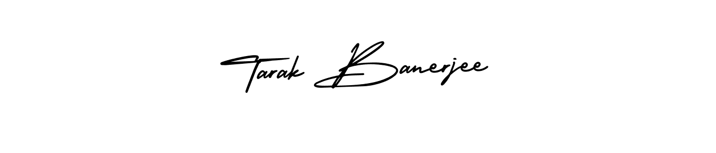 Make a beautiful signature design for name Tarak Banerjee. With this signature (AmerikaSignatureDemo-Regular) style, you can create a handwritten signature for free. Tarak Banerjee signature style 3 images and pictures png