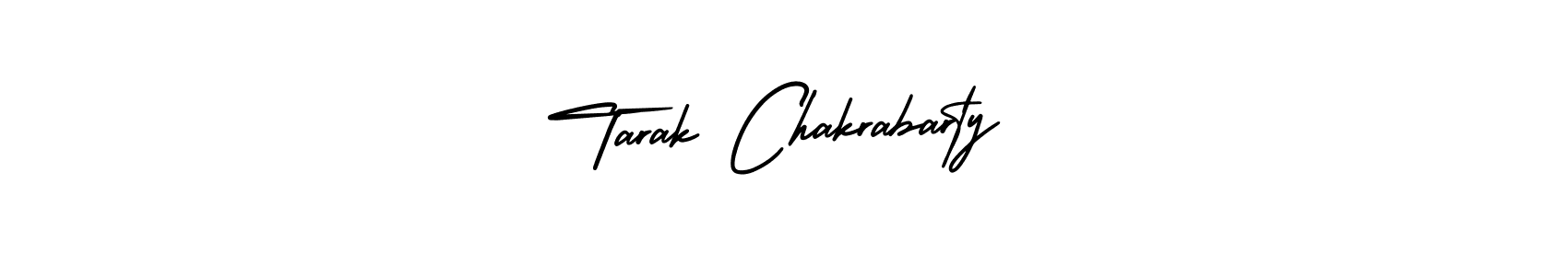 How to make Tarak Chakrabarty signature? AmerikaSignatureDemo-Regular is a professional autograph style. Create handwritten signature for Tarak Chakrabarty name. Tarak Chakrabarty signature style 3 images and pictures png
