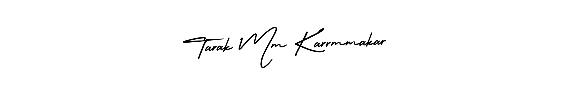 Similarly AmerikaSignatureDemo-Regular is the best handwritten signature design. Signature creator online .You can use it as an online autograph creator for name Tarak Mm Karrmmakar. Tarak Mm Karrmmakar signature style 3 images and pictures png