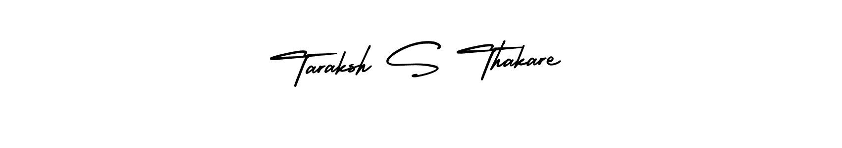 You can use this online signature creator to create a handwritten signature for the name Taraksh S Thakare. This is the best online autograph maker. Taraksh S Thakare signature style 3 images and pictures png