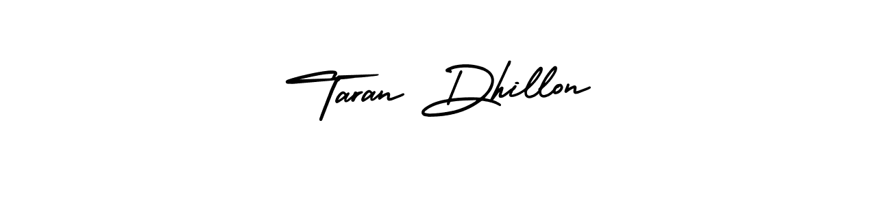 Design your own signature with our free online signature maker. With this signature software, you can create a handwritten (AmerikaSignatureDemo-Regular) signature for name Taran Dhillon. Taran Dhillon signature style 3 images and pictures png