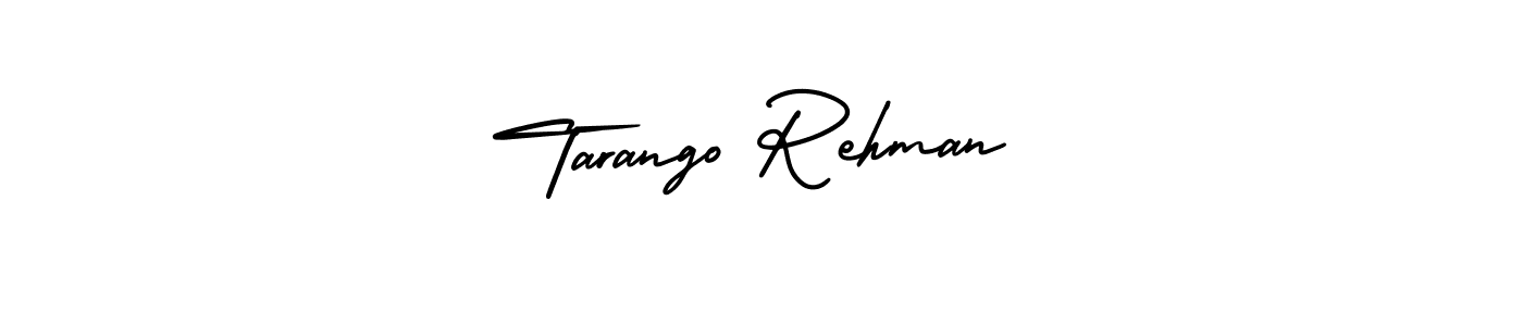 This is the best signature style for the Tarango Rehman name. Also you like these signature font (AmerikaSignatureDemo-Regular). Mix name signature. Tarango Rehman signature style 3 images and pictures png