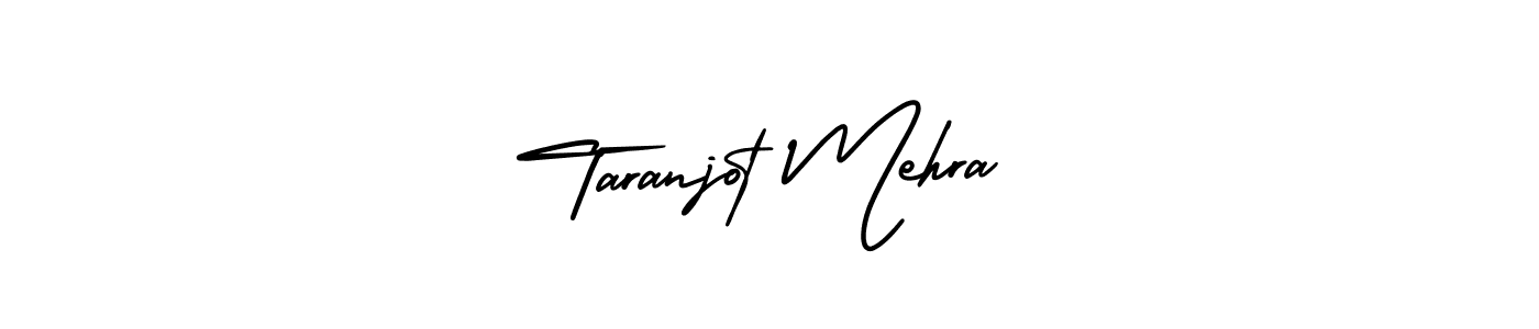 How to Draw Taranjot Mehra signature style? AmerikaSignatureDemo-Regular is a latest design signature styles for name Taranjot Mehra. Taranjot Mehra signature style 3 images and pictures png