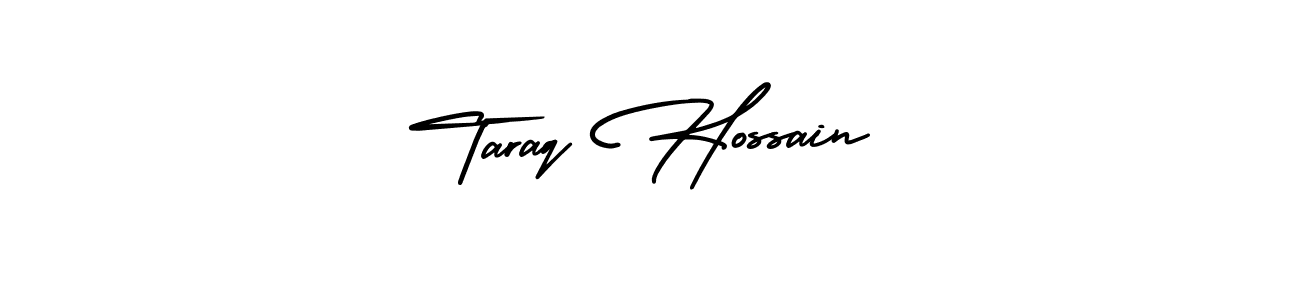 Similarly AmerikaSignatureDemo-Regular is the best handwritten signature design. Signature creator online .You can use it as an online autograph creator for name Taraq Hossain. Taraq Hossain signature style 3 images and pictures png