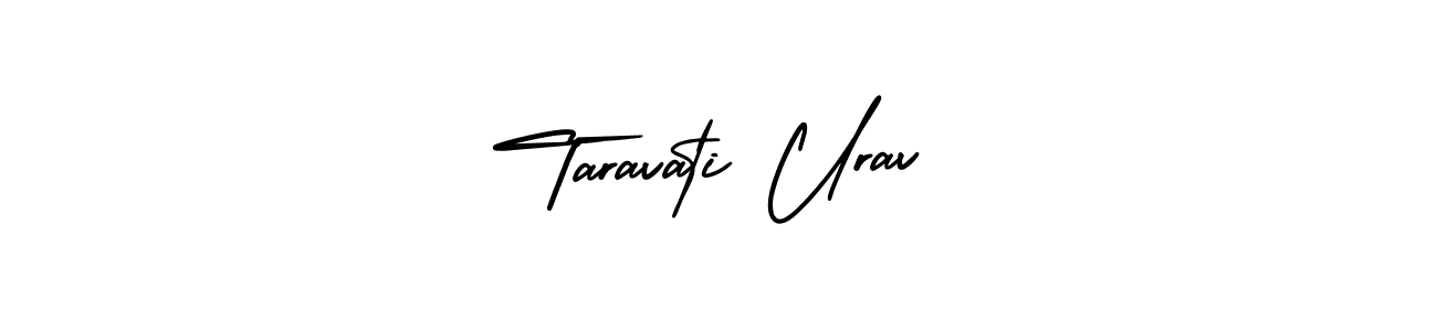 Design your own signature with our free online signature maker. With this signature software, you can create a handwritten (AmerikaSignatureDemo-Regular) signature for name Taravati Urav. Taravati Urav signature style 3 images and pictures png