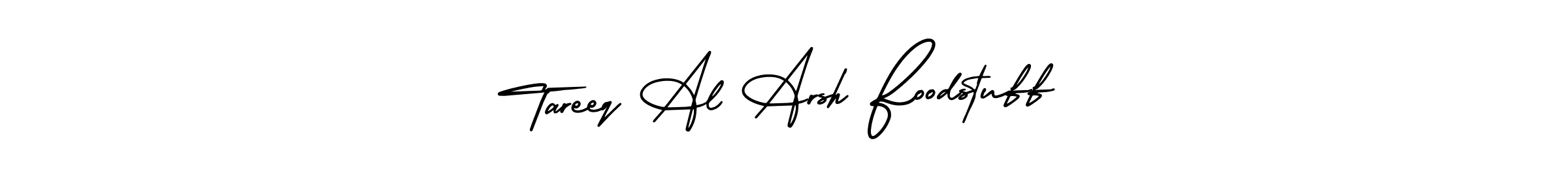 Create a beautiful signature design for name Tareeq Al Arsh Foodstuff. With this signature (AmerikaSignatureDemo-Regular) fonts, you can make a handwritten signature for free. Tareeq Al Arsh Foodstuff signature style 3 images and pictures png