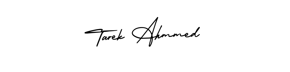 AmerikaSignatureDemo-Regular is a professional signature style that is perfect for those who want to add a touch of class to their signature. It is also a great choice for those who want to make their signature more unique. Get Tarek Ahmmed name to fancy signature for free. Tarek Ahmmed signature style 3 images and pictures png