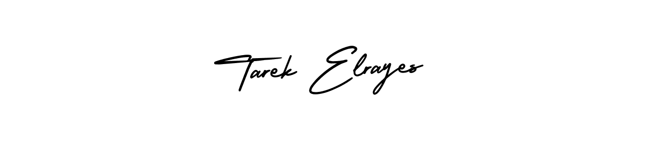 Make a short Tarek Elrayes signature style. Manage your documents anywhere anytime using AmerikaSignatureDemo-Regular. Create and add eSignatures, submit forms, share and send files easily. Tarek Elrayes signature style 3 images and pictures png