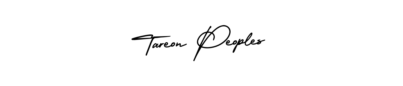 Make a beautiful signature design for name Tareon Peoples. Use this online signature maker to create a handwritten signature for free. Tareon Peoples signature style 3 images and pictures png