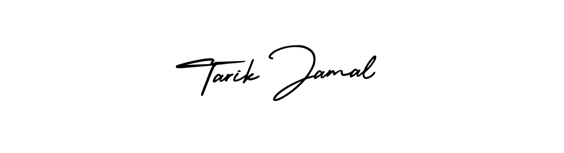 AmerikaSignatureDemo-Regular is a professional signature style that is perfect for those who want to add a touch of class to their signature. It is also a great choice for those who want to make their signature more unique. Get Tarik Jamal name to fancy signature for free. Tarik Jamal signature style 3 images and pictures png