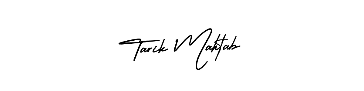 Design your own signature with our free online signature maker. With this signature software, you can create a handwritten (AmerikaSignatureDemo-Regular) signature for name Tarik Mahtab. Tarik Mahtab signature style 3 images and pictures png
