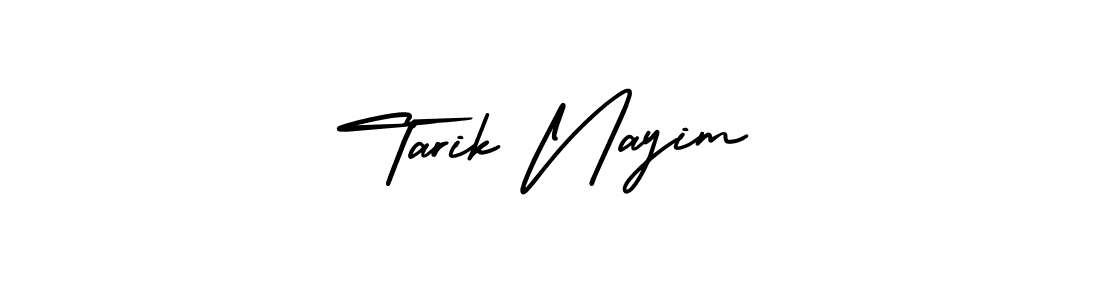 Check out images of Autograph of Tarik Nayim name. Actor Tarik Nayim Signature Style. AmerikaSignatureDemo-Regular is a professional sign style online. Tarik Nayim signature style 3 images and pictures png